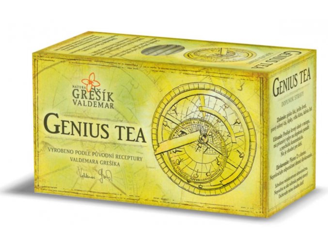 Grešík Genius Tea bylinný čaj n.s. 20x1.5g