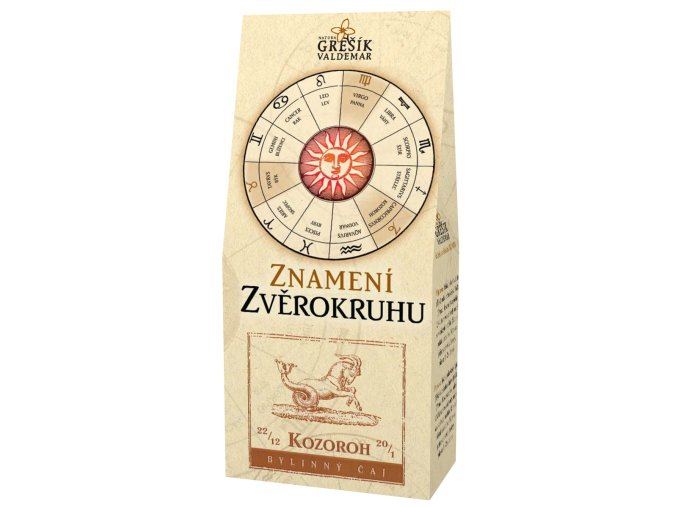 Grešík Znamení zvěrokruhu – KOZOROH čaj sypaný 50g