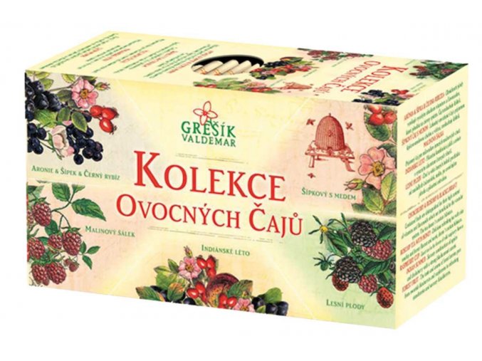 Grešík Kolekce Ovocných čajů 5 x 4 n.s.