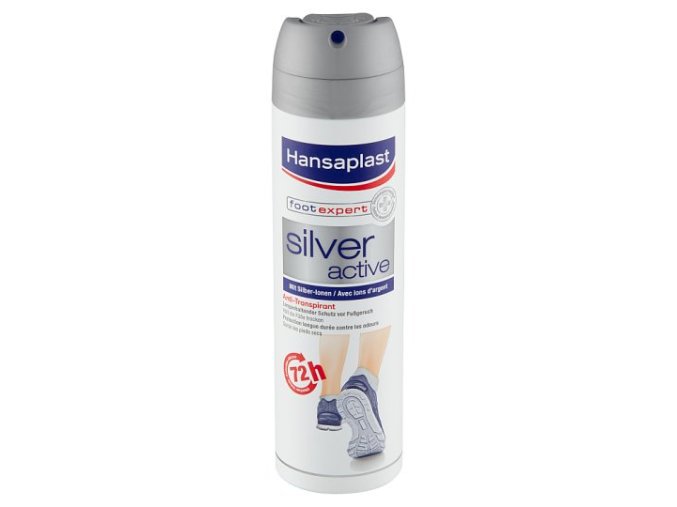 HANSAPLAST Antiperspirant spray Silver active na nohy 150 ml