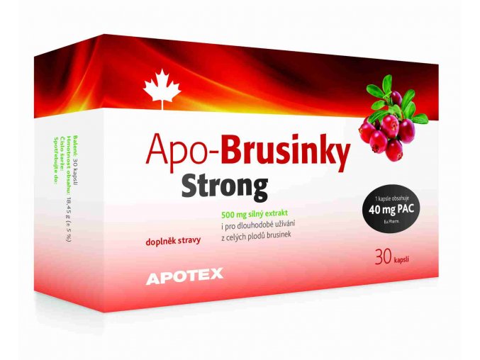 Apotex APO-Brusinky Strong 500mg 30 kapslí