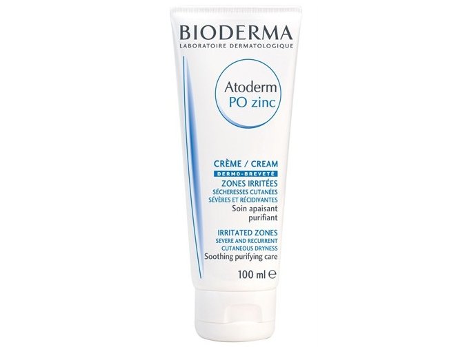 Bioderma Promašťující, zklidňující a hydratační krém Atoderm PO Zinc 100 ml