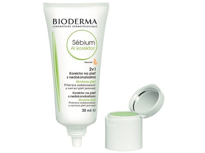 Bioderma Korektor a tónovací krém 2 v 1 na pleť s nedokonalostmi Sébium AI 30 ml