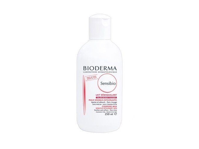 Bioderma Čisticí mléko pro citlivou pleť Sensibio (Cleansing Milk) 250 ml