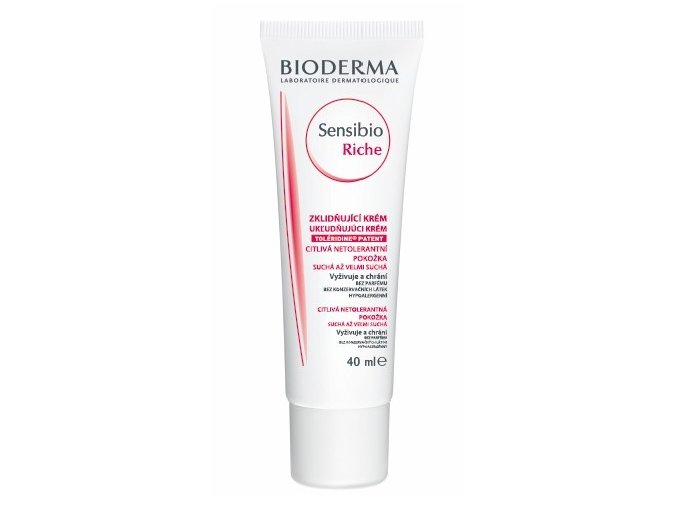 Bioderma Zklidňující výživný krém Sensibio Riche 40 ml