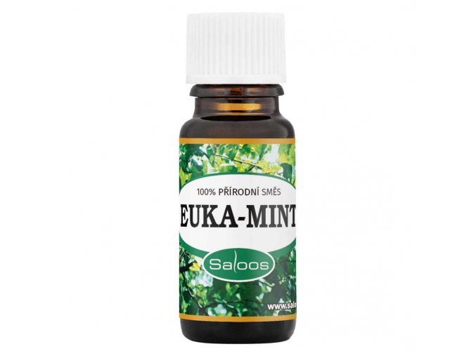 Saloos Euka-mint - 100% přírodní směs esenciálních olejů 10 ml