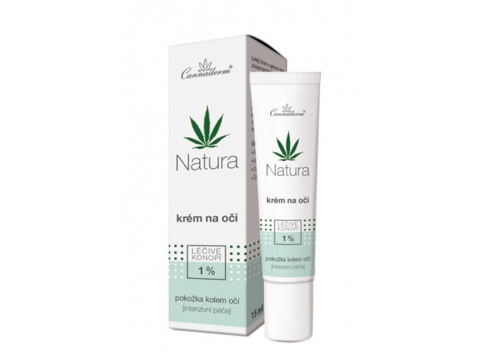 Cannaderm Krém na oči Natura 15 ml