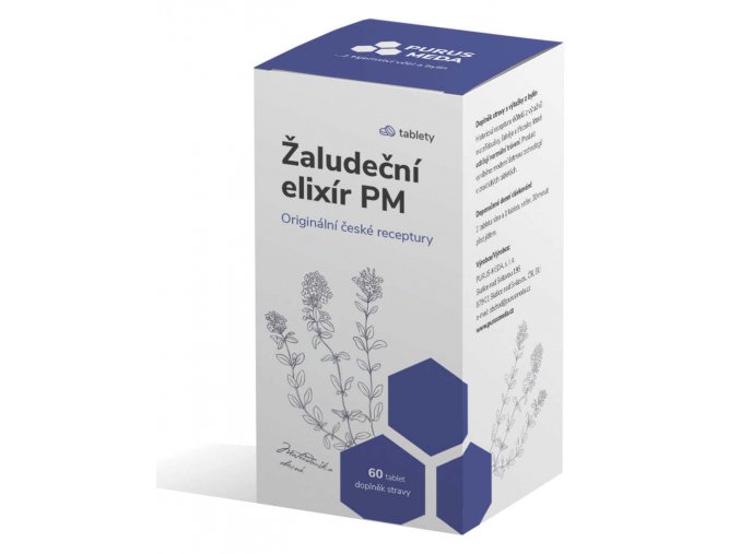 Purus Meda PM Elixír na pálení žáhy 60 tbl.