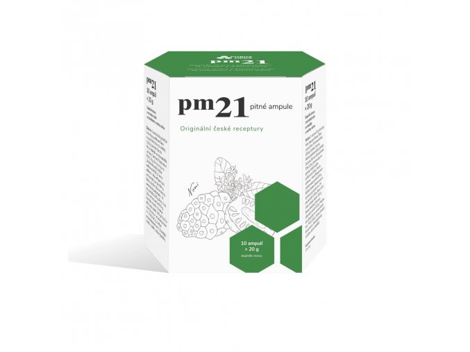 Purus Meda PM 21 - pitné ampule 10x20 g