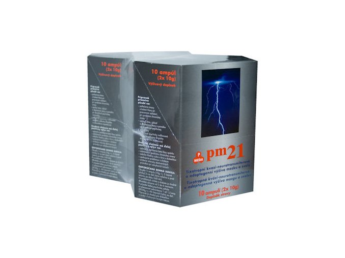 Purus Meda PM 21 - pitné ampule 10x20 g balení 1+1