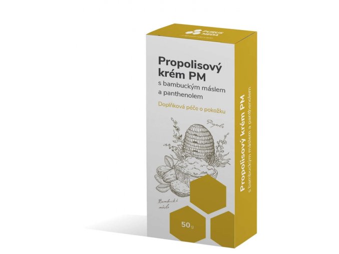 Purus Meda PM Propolisový krém s bambuckým máslem a panthenolem 50 g