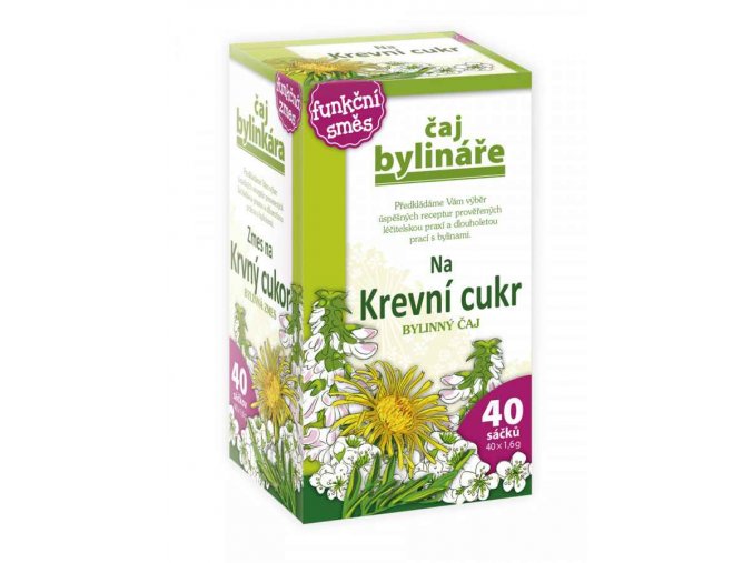 Čaj Bylináře Na krevní cukr (dia) čaj 40x1,6g