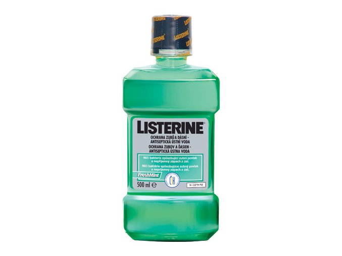 Listerine Ústní voda proti zubnímu povlaku FreshMint 500 ml
