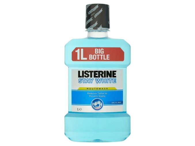Listerine Ústní voda s bělícím účinkem Stay White 1000 ml