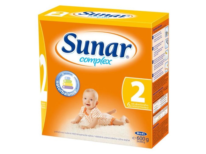 Hero Sunar complex 2 (sušené mléko) 600 g