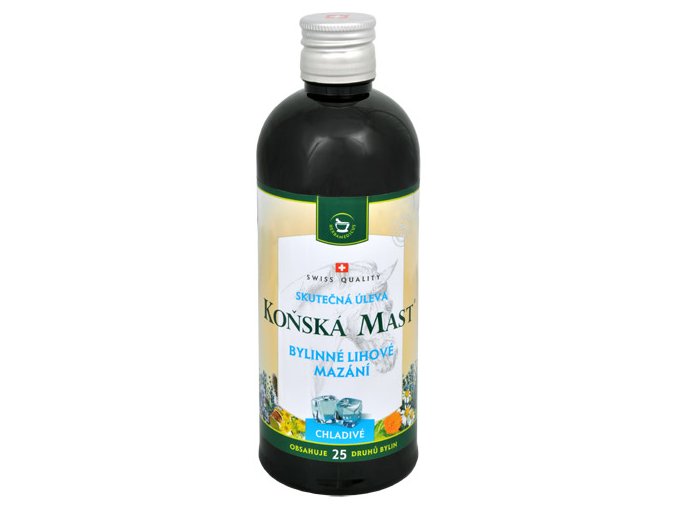 Herbamedicus Koňská mast - Bylinné lihové mazání chladivé 400 ml
