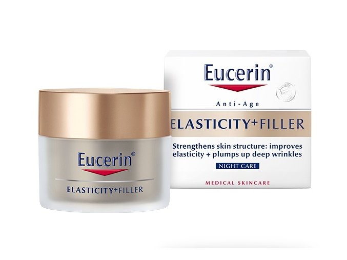 Eucerin Noční krém proti vráskám Elasticity+Filler 50 ml