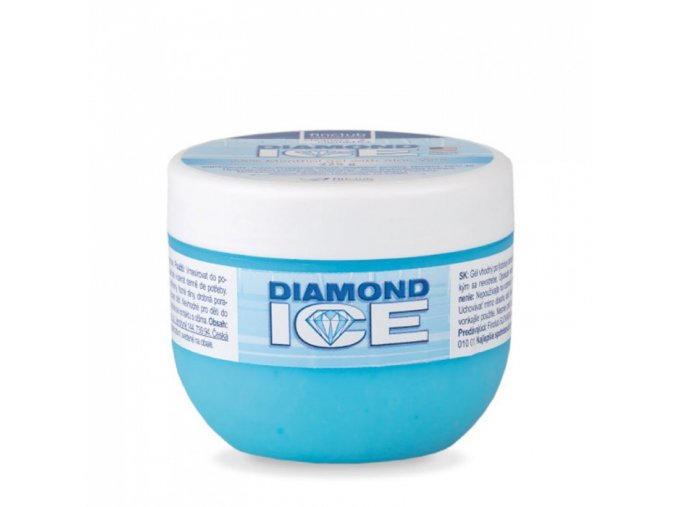 Finclub Masážní gel Diamond Ice 2,5% s Aloe vera 225 g