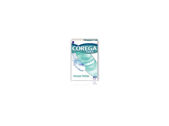 Corega Tabs Dental White 30ks