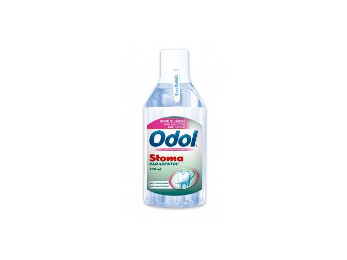 Odol Stoma Paradentol ústní voda bez alkoholu 250 ml