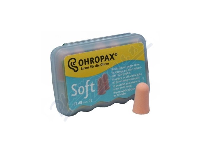 Chránič sluchu Ohropax Soft 10 ks