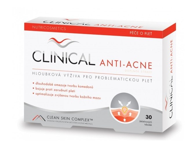 Clinical Anti-acne 30 tob.