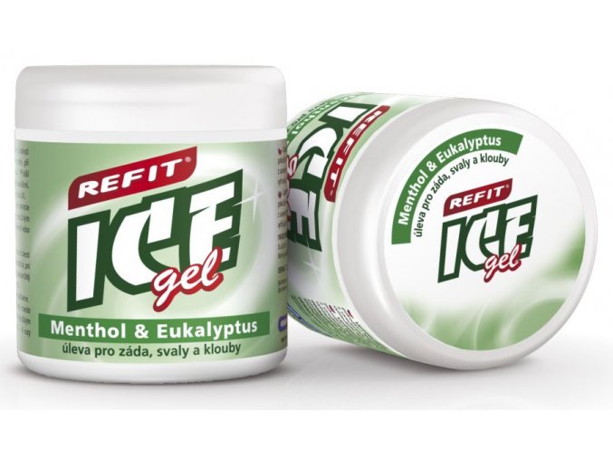 REFIT ICE gel Menthol a Eukalyptus 230ml