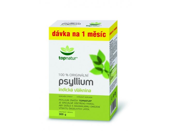 Topnatur Psyllium - přírodní vláknina Medicol 250 g + 50 g ZDARMA