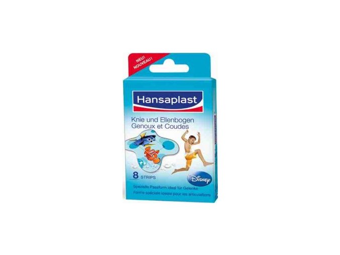 HANSAPLAST náplast Junior kolena+lokty 8ks