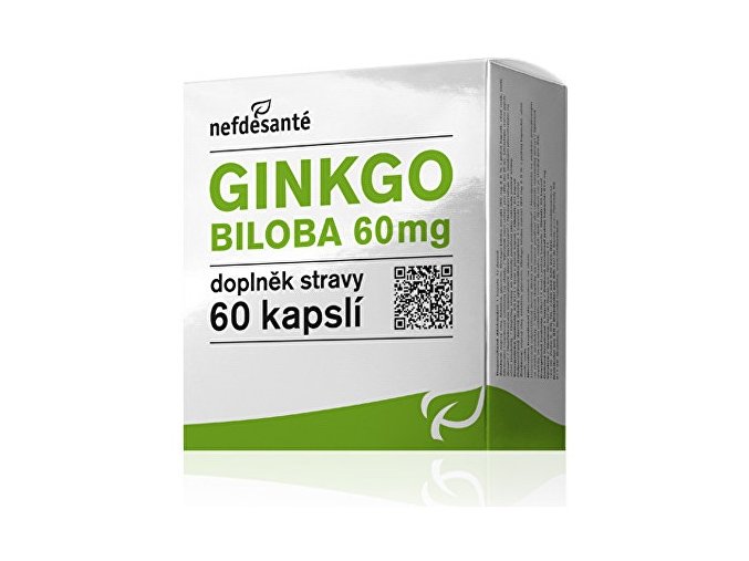 Nefdesanté Gingo Biloba 60 mg 60 kapslí