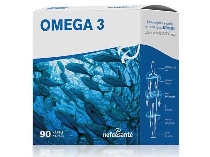 Nefdesanté Omega 3 90 kapslí