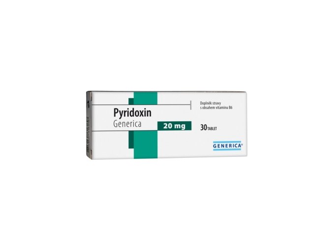 Generica Pyridoxin 20 mg 30 tbl.