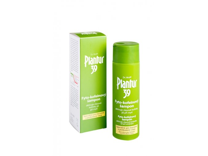 Plantur39 Fyto-kofeinový šampon pro barvené a poškozené vlasy 250 ml