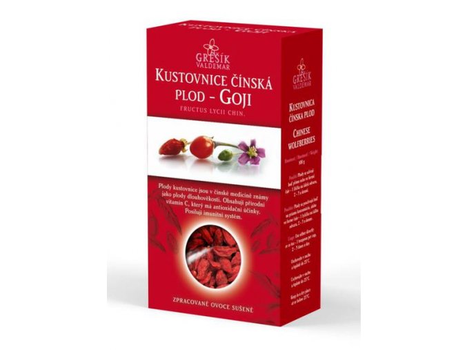 Grešík Kustovnice čínská sušené plody 100 g