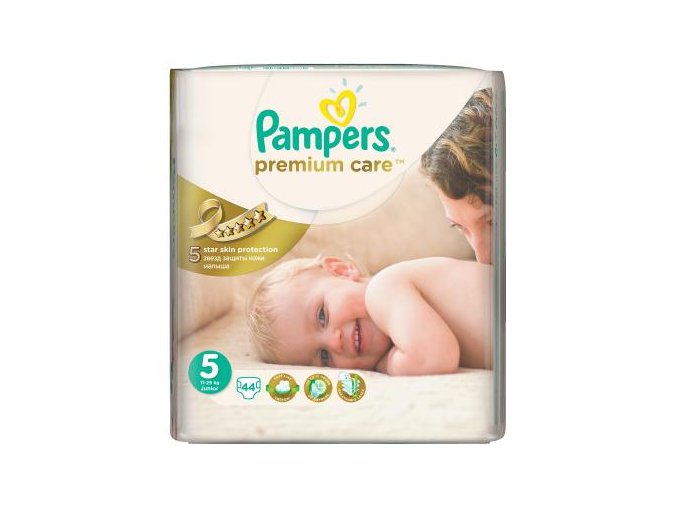 PAMPERS Premium Care 5 junior 11 - 18 kg 44 kusů