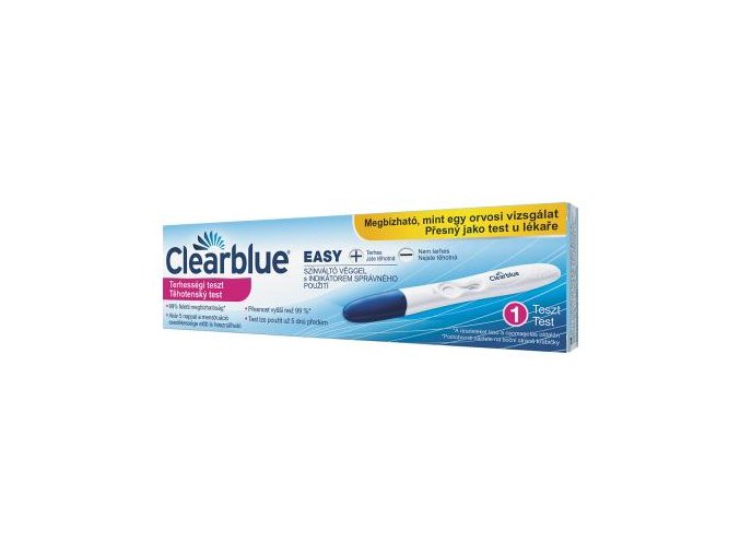 Clearblue EASY těhotenský test 1 ks