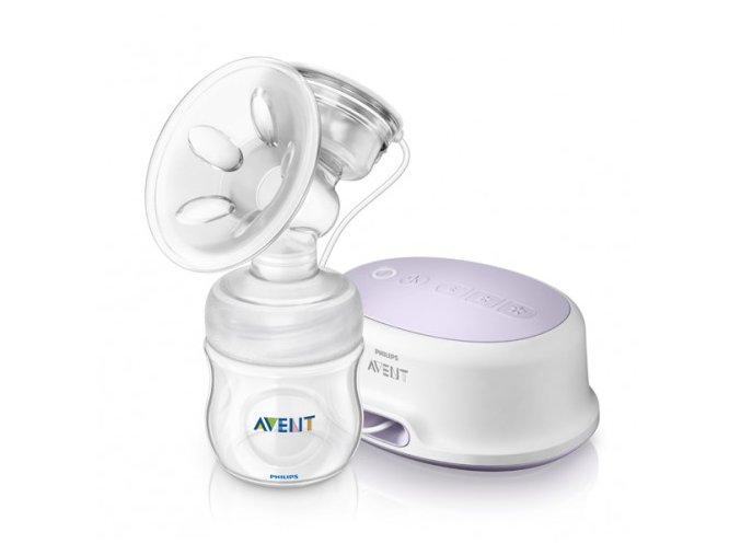 Avent Elektronická odsávačka Natural + zásobník 125 ml