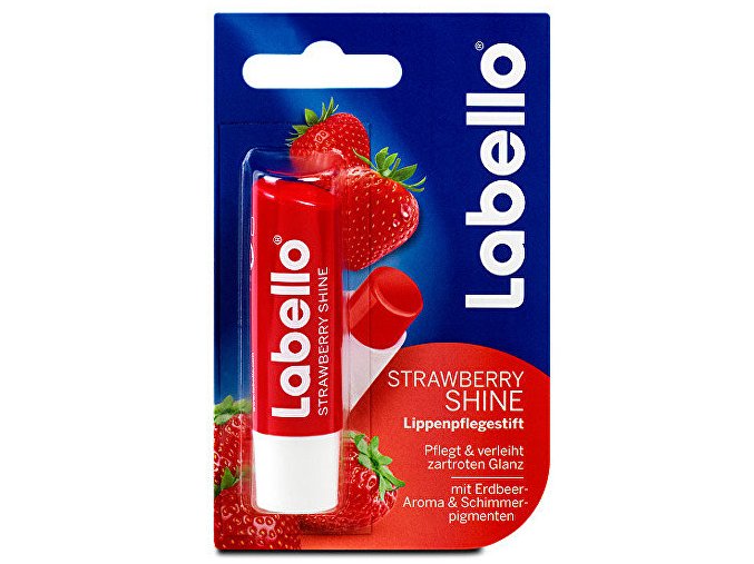 tonovaci balzam na rty strawberry shine caring lip balm 4 8 g