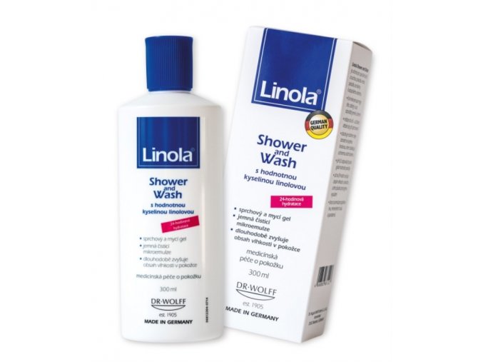 Linola Sprchový a mycí gel (Shower and Wash) 300 ml