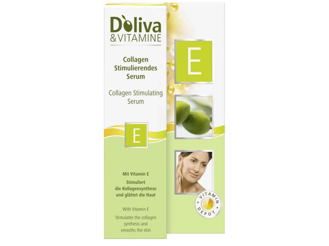 Doliva Vitamine Olivové sérum na stimulaci kolagenu s vitaminem E 15 ml