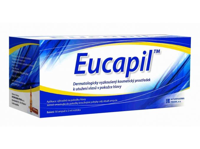 Interpharma Eucapil - proti vypadávání vlasů 30x2 ml