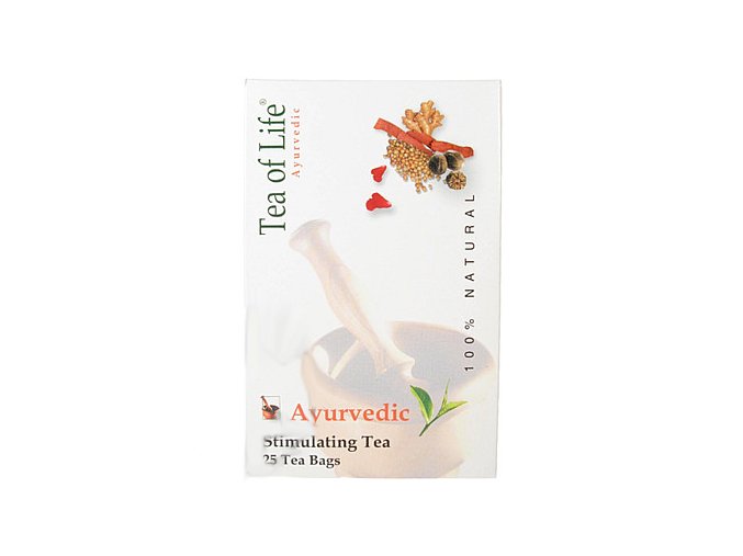 Tea of Life Ajurvédský Bio stimulační čaj 25x2g