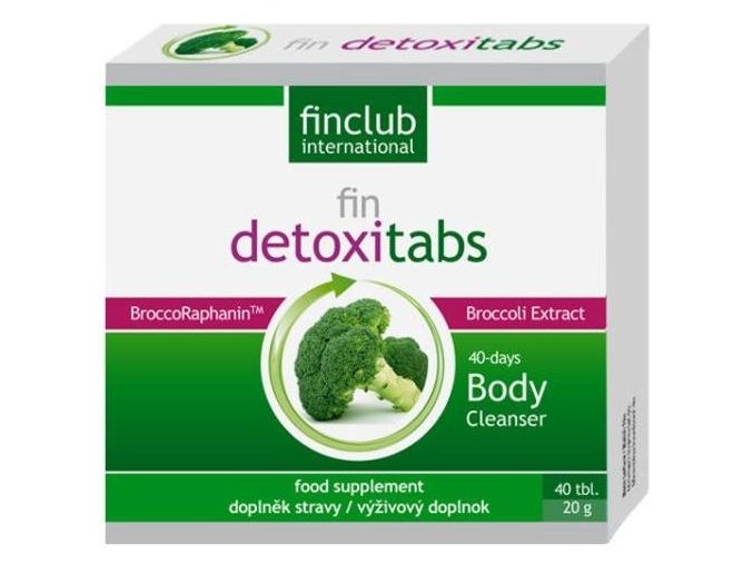 Finclub Fin Detoxitabs 40 tbl.