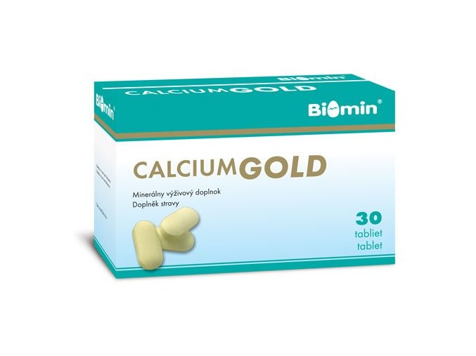 Calcium GOLD tbl.30 Biomin
