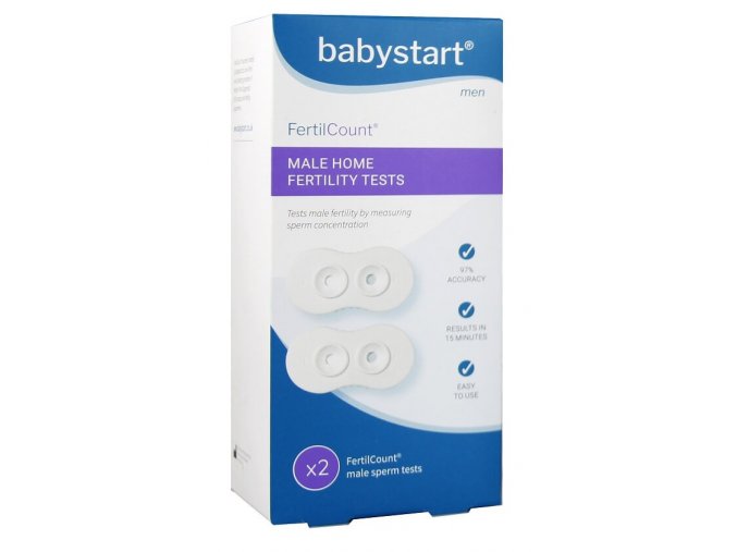 Test mužské plodnosti FertilCount 2 použití