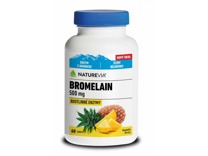 Naturevia Bromelain 500 mg 60 tbl.