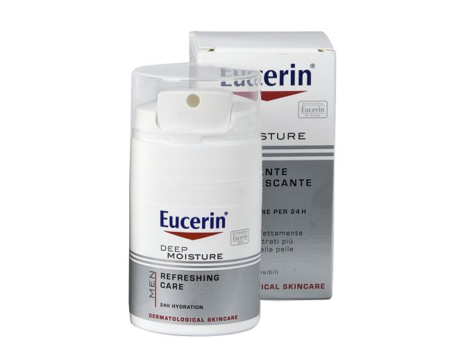 Eucerin Hloubkově hydratační krém pro muže Silver Shave (Deep Moisture) 50 ml