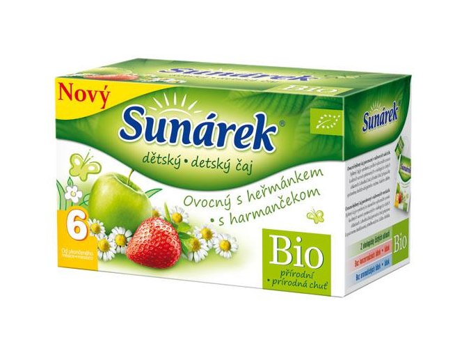 Hero Sunárek dětský čaj ovocný s heřmánkem 20 x 1,5g