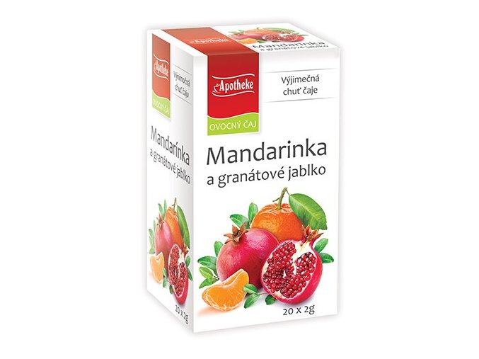 Apotheke Mandarinka a granátové jablko 20x2g