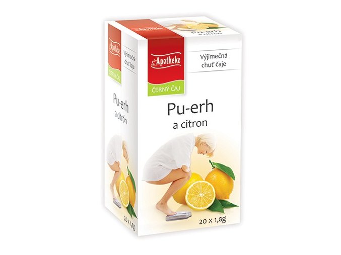 Apotheke Pu-erh a citron čaj 20x1.8g